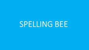 spellingBee